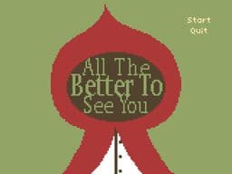 All The Better To See You cover