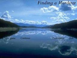 Finding a Murderer cover