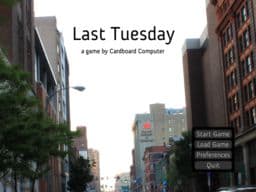 Last Tuesday cover