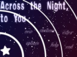 Across the Night to You cover