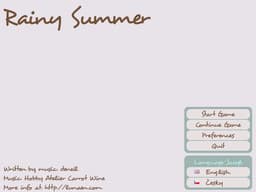 Rainy Summer cover