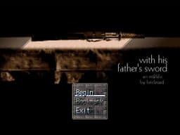With His Father's Sword cover