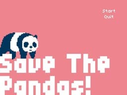 Save The Pandas! cover