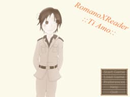 RomanoXReader - Ti Amo cover