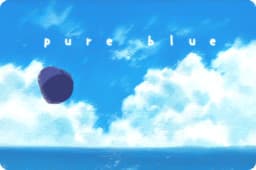 pure blue cover