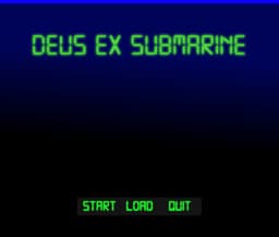 Deus Ex Submarine cover