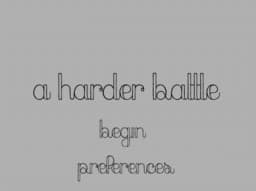 A Harder Battle cover