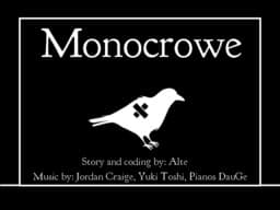 Monocrowe cover