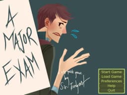 A Major Exam cover