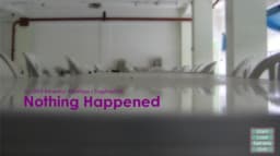 Nothing Happened cover