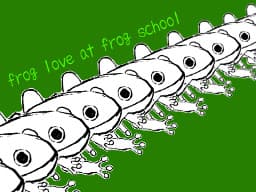 Frog Love at Frog School cover