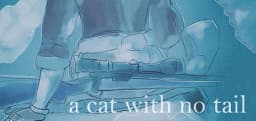 A cat with no tail cover