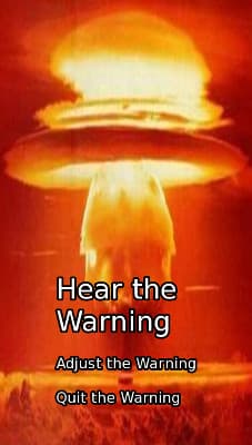Warning to America cover