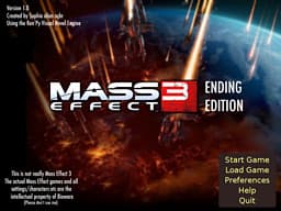Mass Effect 3: Endings Edition cover