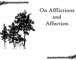 On Affliction and Affection cover
