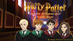 Harry Potter and the NLP Generated Visual Novel cover