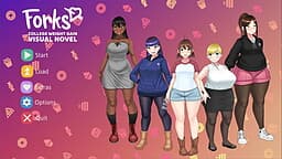 Forks: A Weight Gain Visual Novel cover