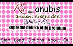Ra and Anubis Ancient Dream Dad Dating Sim Supreme Deluxe Elite Premium cover