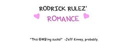 Diary of a Wimpy Kid: Rodrick Rulez' Romance cover