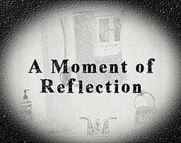 A Moment of Reflection cover