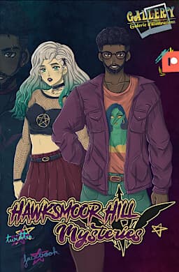 Hawksmoor Hill Mysteries cover