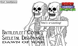 Battlefleet Gothic, Skeletal Dissonance: Dawn of War cover