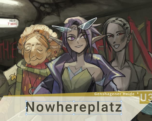 Nowhereplatz, U3 cover