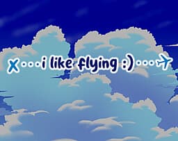 i like flying :) cover