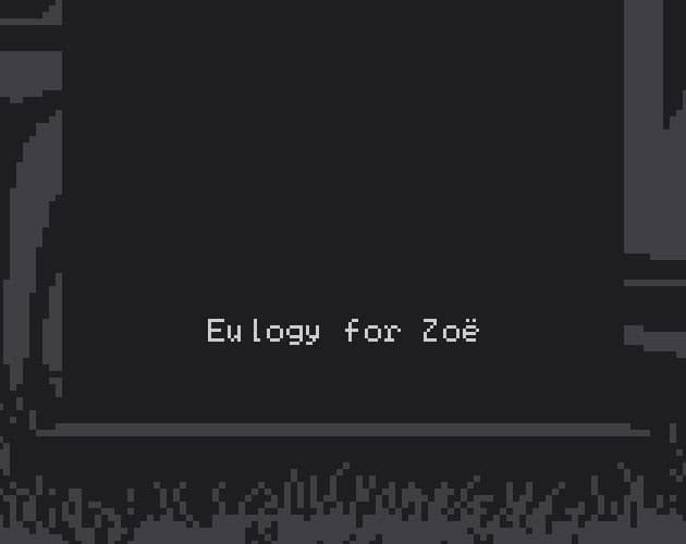 Eulogy for Zoë cover
