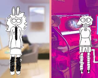 MIDI Bunny: The Visual Novel! cover