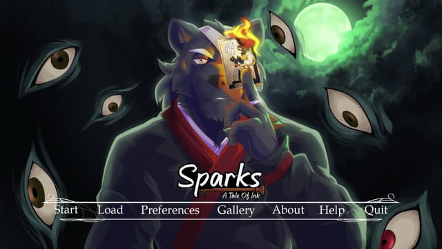 Sparks - A Tale of Ink cover