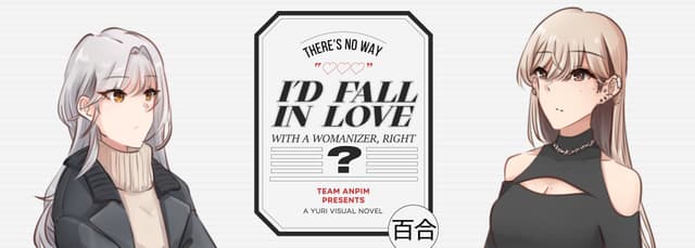 There's No Way I'd Fall in Love With a Womanizer, Right? cover