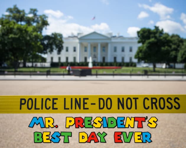 Mr. President's Best Day Ever cover