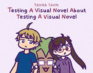Testing a Visual Novel About Testing a Visual Novel cover