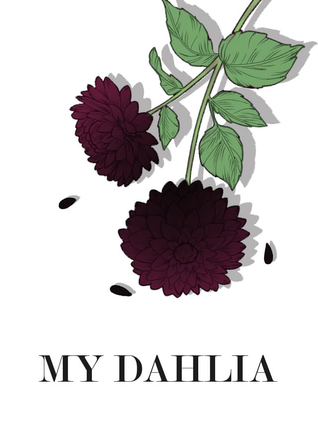 The Witches Saga: My Dahlia cover