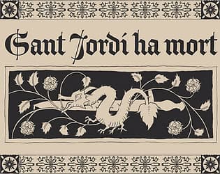 Sant Jordi ha mort cover