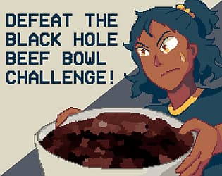 Defeat The Black Hole Beef Bowl Challenge!! cover