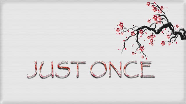 Just Once cover