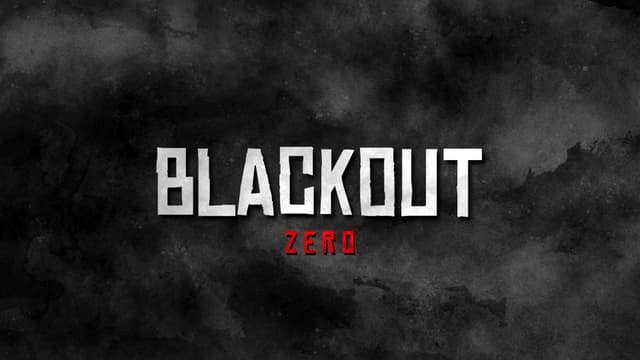 Blackout: Zero cover