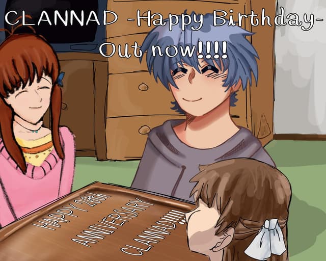 CLANNAD -Happy Birthday- cover