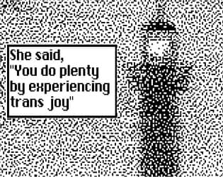 She said, "You do plenty by experiencing trans joy" cover