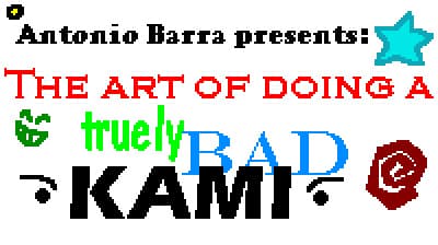 The art of doing a truely bad kami cover