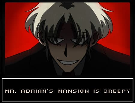 Mr. Adrian's mansion is creepy cover
