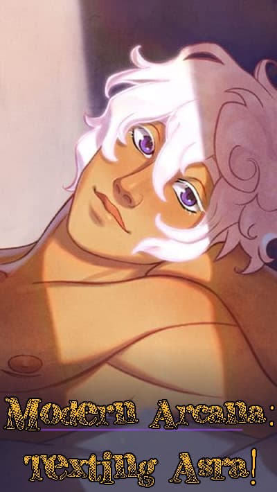Modern Arcana: Texting Asra! cover