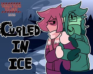 Curled in Ice cover