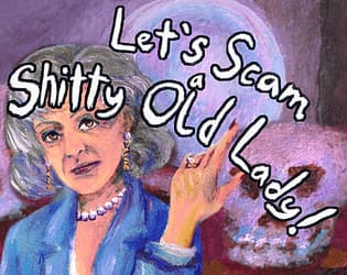 Let's Scam a Shitty Old Lady! cover
