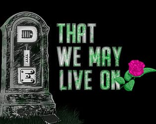 Die That We May Live On cover