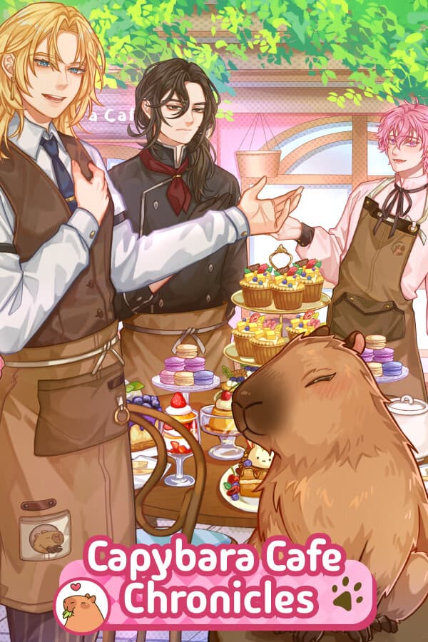 Capybara Cafe Chronicles cover