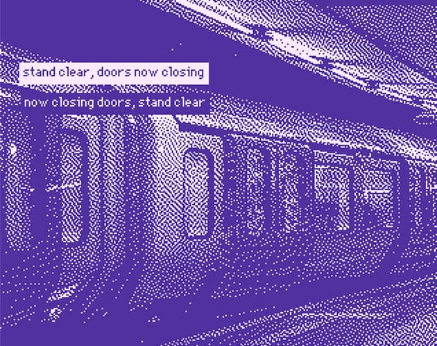 stand clear, doors now closing cover