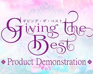 Giving the Best: Product Demonstration cover